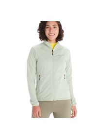 Bluza trekkingowa damska Marmot Leconte Fleece. Kolor: zielony. Materiał: polar