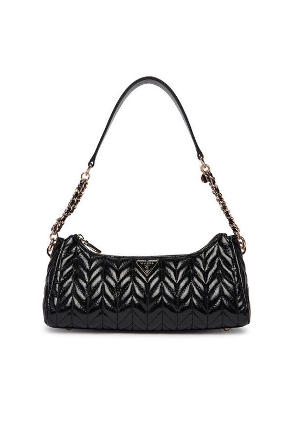 Guess Torebka Cheryl HWTQ97 20180 Czarny. Kolor: czarny. Materiał: skórzane