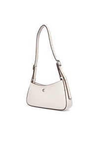 Calvin Klein Torebka Ck Small Shoulder Bag LV04F3170G Biały. Kolor: biały. Materiał: skórzane #4