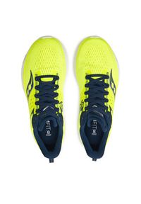 Saucony Buty do biegania Ride 17 S20924 Żółty. Kolor: żółty. Materiał: materiał