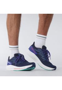salomon - Buty do biegania męskie Salomon Spectur. Zapięcie: sznurówki. Kolor: niebieski. Materiał: materiał, tkanina, syntetyk. Szerokość cholewki: normalna