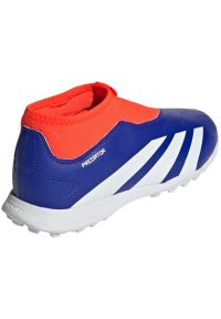 Adidas - Buty piłkarskie adidas Predator League Ll Tf IF6429 niebieskie. Zapięcie: sznurówki. Kolor: niebieski. Materiał: syntetyk, materiał. Szerokość cholewki: normalna. Sport: piłka nożna #6