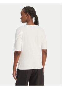 BOSS T-Shirt Evyta 50561508 Biały Slim Fit. Kolor: biały. Materiał: bawełna #3