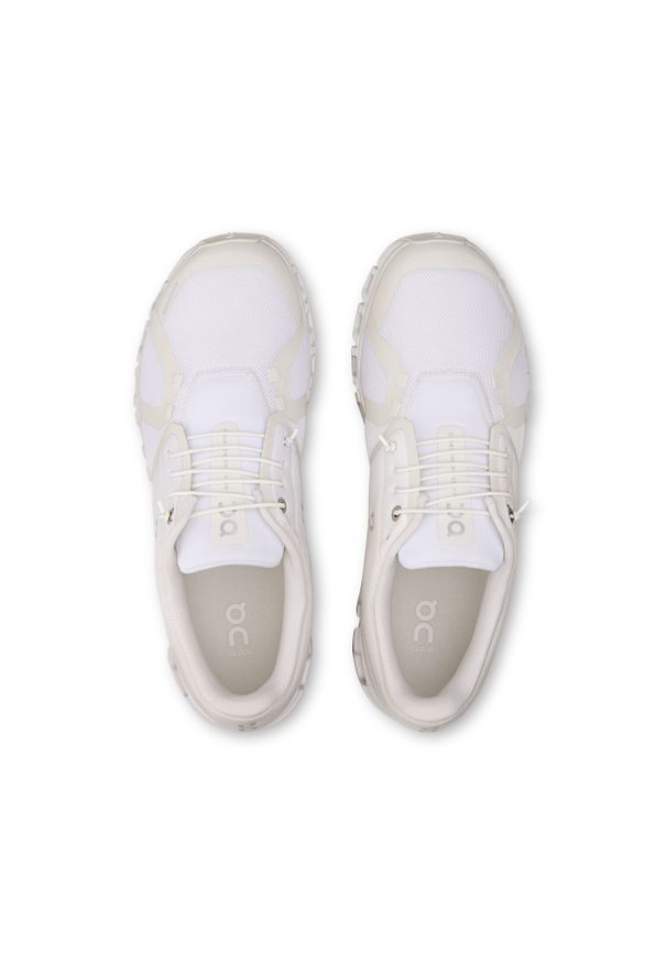 On Cloud 6 M White | White Sneakersy męskie. Kolor: biały