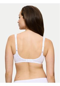 Triumph Biustonosz z fiszbiną Comfort Minimizer 10166827 Biały. Kolor: biały. Materiał: syntetyk
