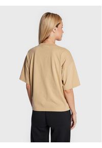 Carhartt WIP T-Shirt Nelson I029647 Beżowy Relaxed Fit. Kolor: beżowy. Materiał: bawełna