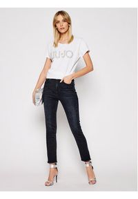 Liu Jo T-Shirt CA1236 J9135 Biały Regular Fit. Kolor: biały. Materiał: bawełna #5