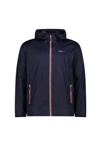Kurtka przeciwdeszczowa z kapturem CMP. Typ kołnierza: kaptur. Kolor: niebieski. Sport: turystyka piesza #1