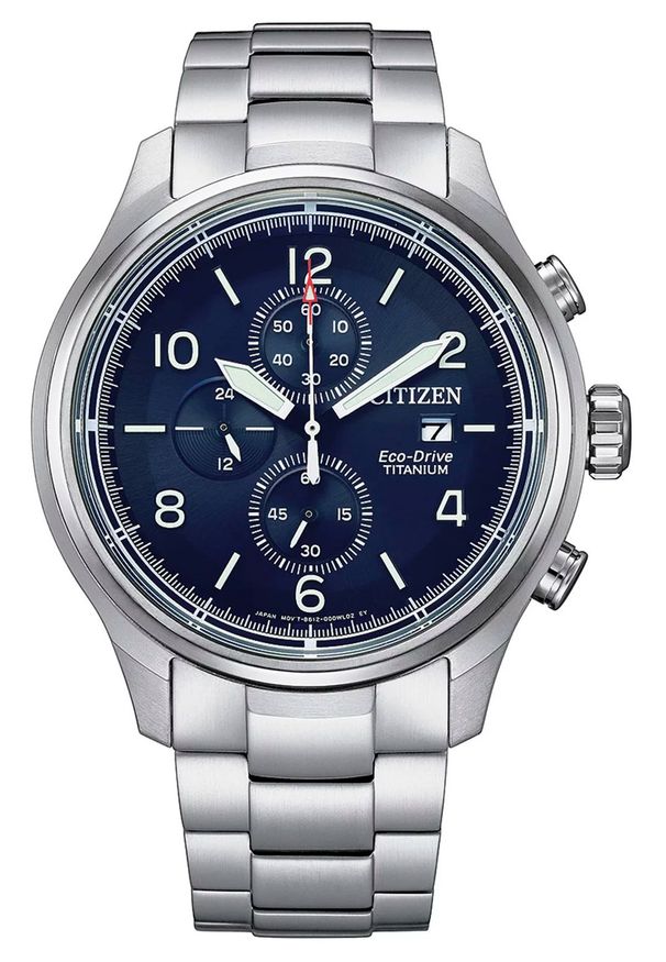 Zegarek Męski CITIZEN Super Titanium CA0810-88L. Styl: sportowy