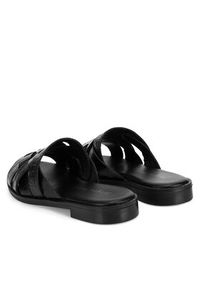 Sergio Bardi Klapki RST-D1079-01SB Czarny. Kolor: czarny. Materiał: lakier, skóra #6