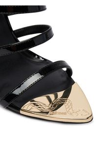 Just Cavalli Sandały 80RA3S55 ZSE31 Czarny. Kolor: czarny. Materiał: skóra #2