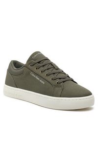 Calvin Klein Jeans Sneakersy Classic Cupsole Low Lth In Dc YM0YM00976 Zielony. Kolor: zielony #3