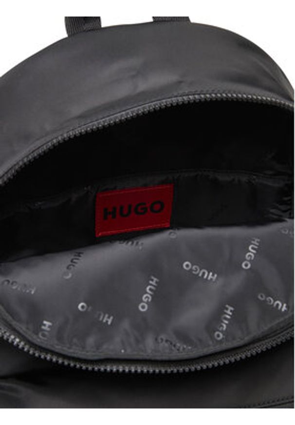 Hugo - HUGO Plecak Nosh 50547114 Czarny. Kolor: czarny. Materiał: materiał
