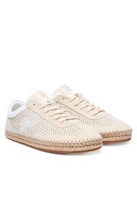 TOMMY HILFIGER - Tommy Hilfiger Espadryle Th Heritage Rope Sneaker FW0FW09406 Beżowy. Kolor: beżowy. Materiał: materiał #2