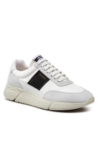 Sneakersy Axel Arigato Genesis Vintage Runner 35041 White/Black. Kolor: biały. Materiał: zamsz, skóra. Styl: vintage