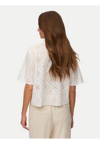 Vero Moda Koszula Eliza 10342754 Biały Regular Fit. Kolor: biały. Materiał: bawełna #4