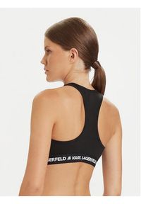 Karl Lagerfeld - KARL LAGERFELD Biustonosz top A1W47007 Czarny. Kolor: czarny. Materiał: lyocell #3
