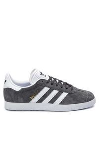 Adidas - adidas Sneakersy Gazelle BB5480 Szary. Kolor: szary. Materiał: skóra, zamsz