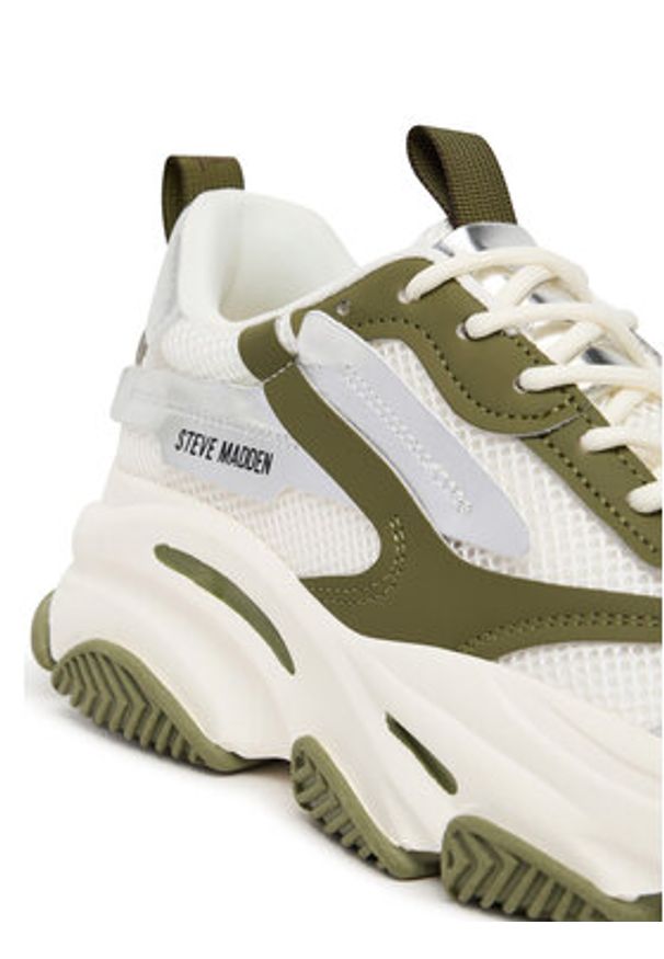 Steve Madden Sneakersy SM11004652 Kolorowy. Materiał: skóra. Wzór: kolorowy