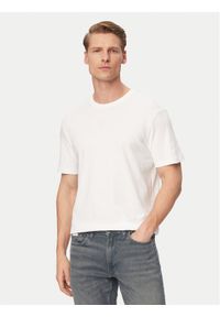 Calvin Klein T-Shirt LV04LF243G Biały Regular Fit. Kolor: biały. Materiał: bawełna #1