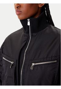 Pinko - PINKO Kurtka bomber 105339 A2OI Czarny Regular Fit. Kolor: czarny. Materiał: syntetyk #4