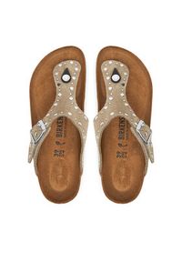 Birkenstock Japonki Gizeh Rivet 1029467 Brązowy. Kolor: brązowy. Materiał: zamsz, skóra #5