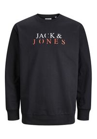 Jack & Jones - Jack&Jones Bluza 12244404 Czarny Standard Fit. Kolor: czarny. Materiał: bawełna #5