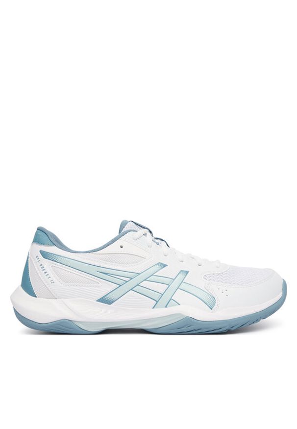 Asics Buty halowe Gel-Rocket 12 1071A116 Biały. Kolor: biały. Materiał: skóra
