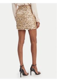 Guess Spódnica 180021 Złoty Classic Fit. Kolor: złoty. Materiał: syntetyk #4
