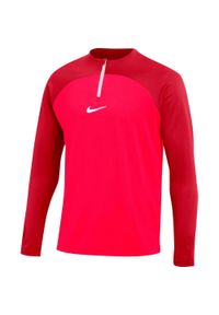 Nike - Męska Koszulka Academy DriFIT Drill Top. Kolor: czerwony
