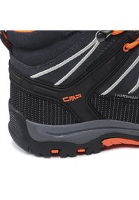 CMP Trekkingi Kids Rigel Mid Trekking Shoe Wp 3Q12944J Szary. Kolor: szary. Materiał: zamsz, skóra #2