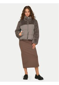 only - ONLY Kurtka zimowa 15292945 Szary Regular Fit. Kolor: szary. Materiał: syntetyk. Sezon: zima