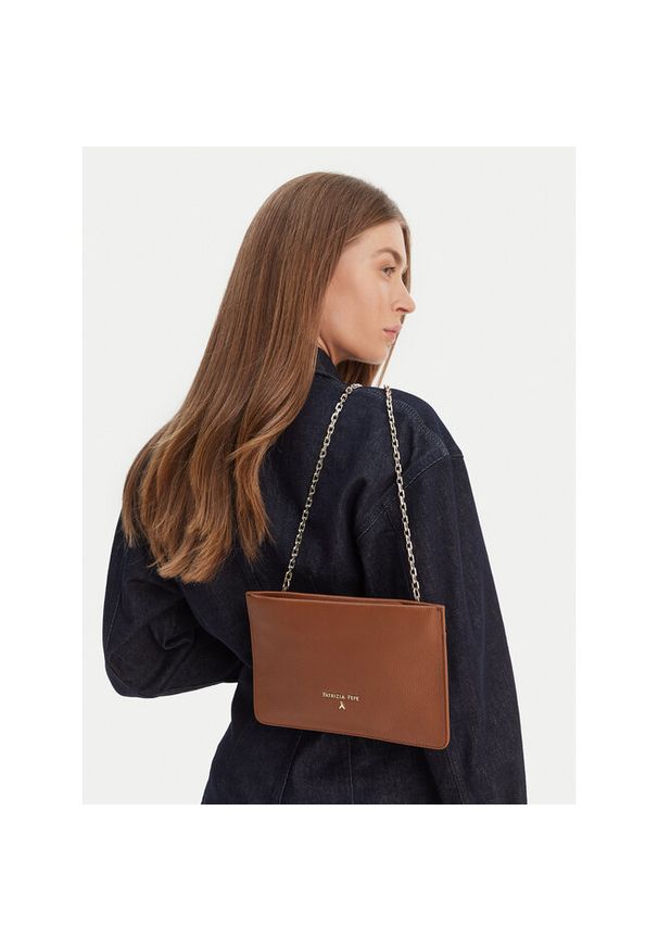 Torebka Patrizia Pepe. Kolor: brązowy