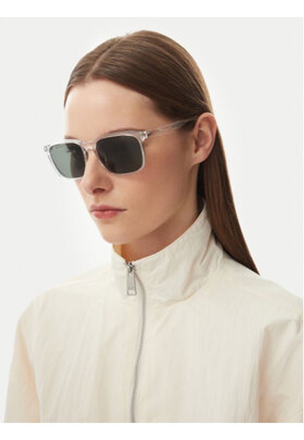 Nike Okulary przeciwsłoneczne FD1849 Biały. Kolor: biały