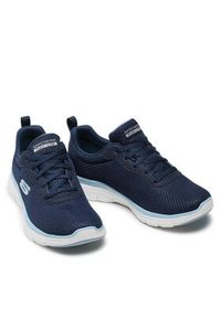 skechers - Skechers Sneakersy Brilliant View 149303/NVBL Granatowy. Kolor: niebieski. Materiał: materiał #3