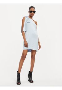 Hugo Sukienka koktajlowa Kaliya-1 50510445 Błękitny Slim Fit. Kolor: niebieski. Materiał: syntetyk. Styl: wizytowy #3