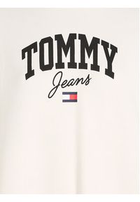 Tommy Jeans Sukienka dzianinowa New Varisty DW0DW16462 Biały Relaxed Fit. Kolor: biały. Materiał: bawełna #5