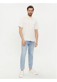 Selected Homme Koszula 16088352 Biały Relaxed Fit. Kolor: biały. Materiał: bawełna