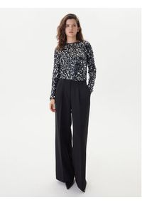 only - ONLY Bluzka Catina 15358382 Czarny Slim Fit. Kolor: czarny. Materiał: syntetyk #5