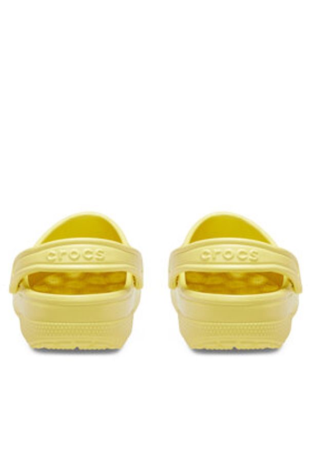 Crocs Klapki Classic 10001 Żółty. Kolor: żółty