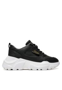 Versace Jeans Couture Sneakersy 79VA3SC2 ZPB23 899 Czarny. Kolor: czarny. Materiał: skóra
