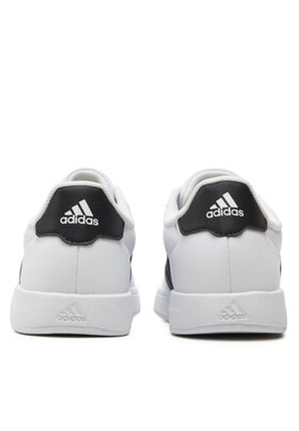 Adidas - adidas Sneakersy Breaknet 2.0 K HP8956 Biały. Kolor: biały. Materiał: skóra