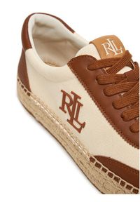Lauren Ralph Lauren - LAUREN RALPH LAUREN Espadryle Luize 802P04428003 Biały. Kolor: biały. Materiał: skóra #5