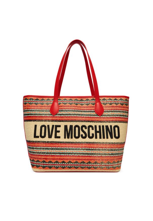 Love Moschino - LOVE MOSCHINO Torebka JC4348PP0OKN350A Kolorowy. Wzór: kolorowy