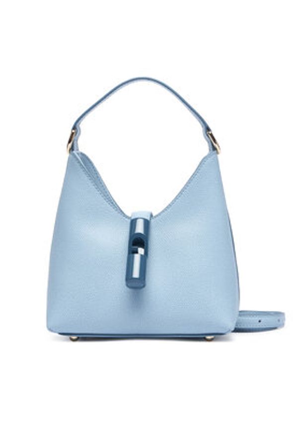 Furla Torebka Iride Mini WE00876 ARE000 KH CDZ00 Błękitny. Kolor: niebieski. Materiał: skórzane