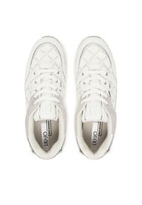 Liu Jo Sneakersy Maxi Wonder 91 BF5005 PX681 Biały. Kolor: biały. Materiał: zamsz, skóra #3