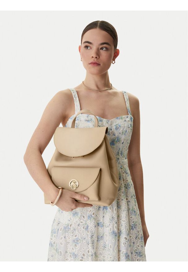 Coccinelle Plecak TOA Coccinellenikla E1 TOA 14 01 01 Beżowy. Kolor: beżowy. Materiał: skóra