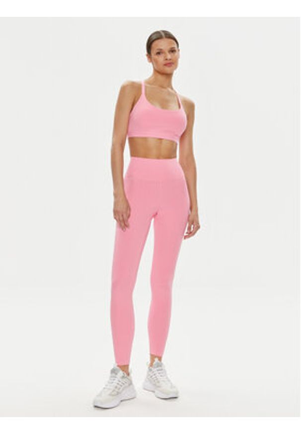 Adidas - adidas Biustonosz sportowy All Me IU1687 Różowy. Kolor: różowy. Materiał: syntetyk