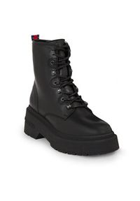Tommy Jeans Botki Tjw Lace Up Boot Chunky EN0EN02404 Czarny. Kolor: czarny #3