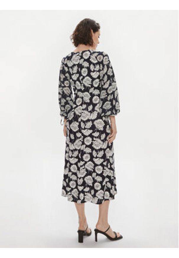 Weekend Max Mara Sukienka codzienna Yellow 2415621071 Granatowy Regular Fit. Okazja: na co dzień. Kolor: niebieski. Materiał: wiskoza. Typ sukienki: proste. Styl: casual